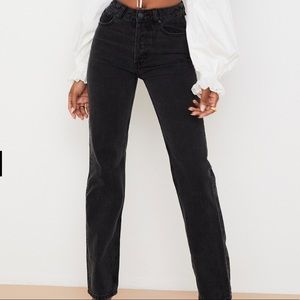 House Of Cb Yara Black Vintage Fit High Waist Jea… - image 1